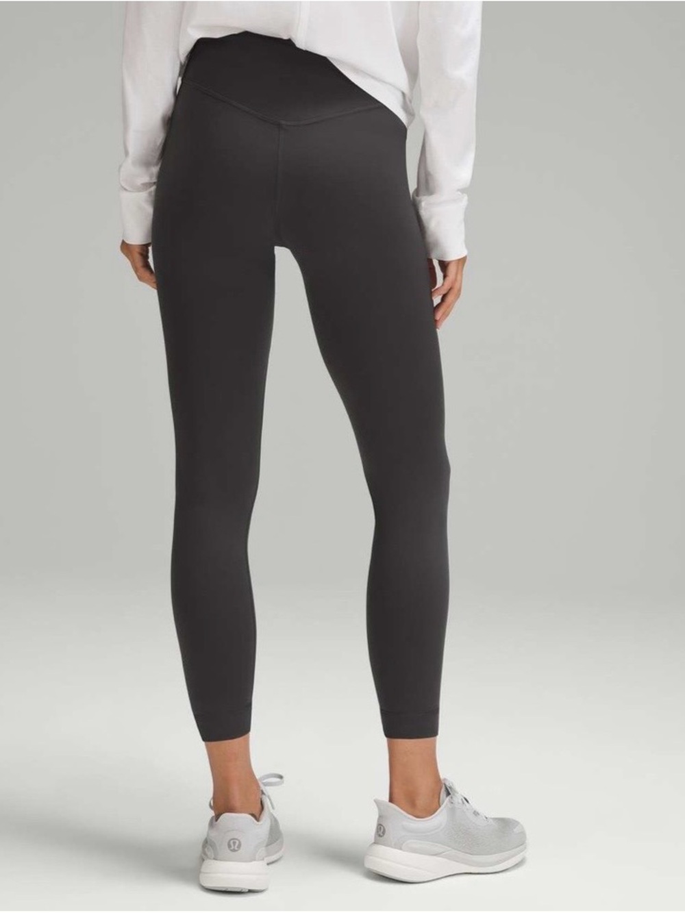 lululemon athletica Wunderunder smooth cover Charcoal High-Rise Leggings